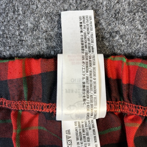 Disney Store Men's Red Black Green Pajama Pants Fleece Sleepwear Lounge 2XL - Picture 5 of 7